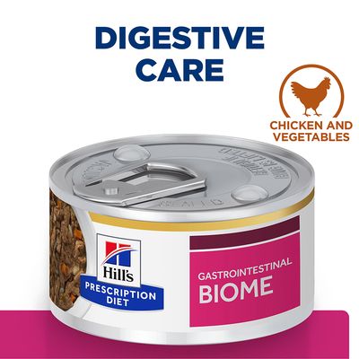 Hill’s Prescription Diet Feline Gastrointestinal Biome Stew - Chicken 12 x 82g Cans