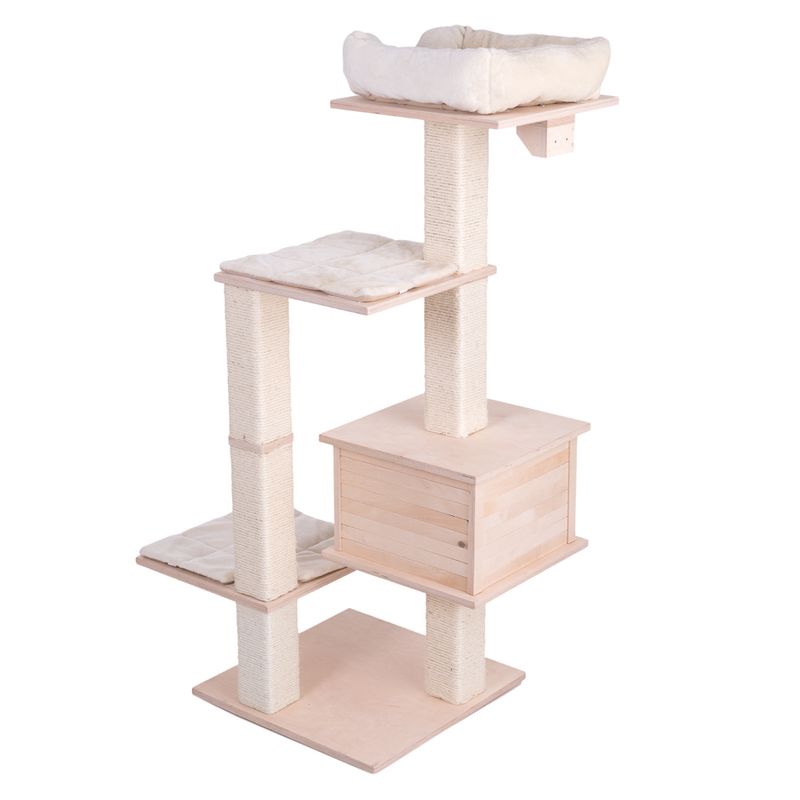 Natural Paradise Scratching Tree - Orchid Vanda L Cream