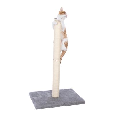 zooplus Basics Scratching Post Grey