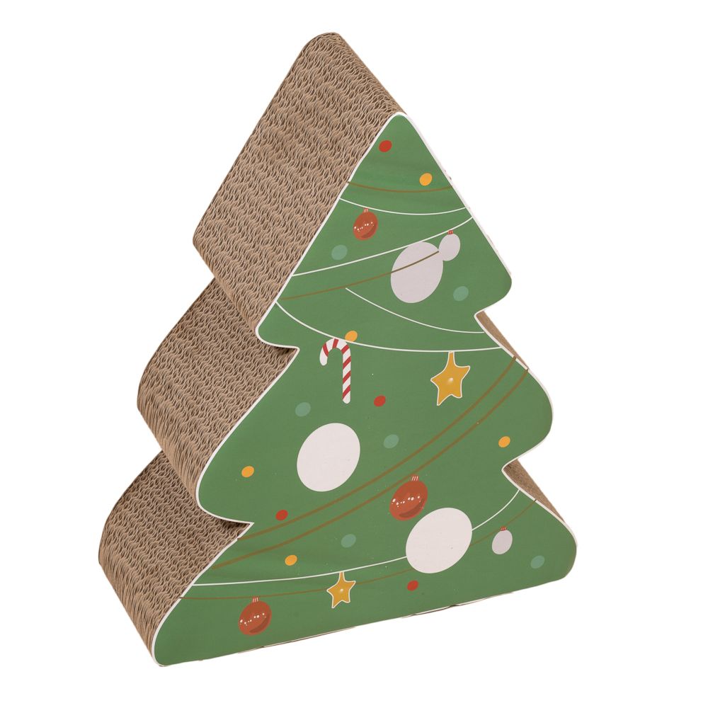 TIAKI Christmas Tree Scratching Board 40 x 12 x 32 cm (L x W x H)
