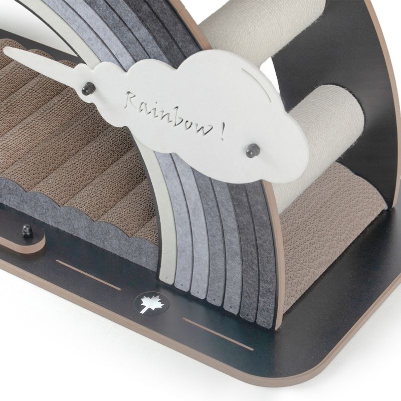 Canadian Cat Company Design Scratching Furniture Rainbow Grey