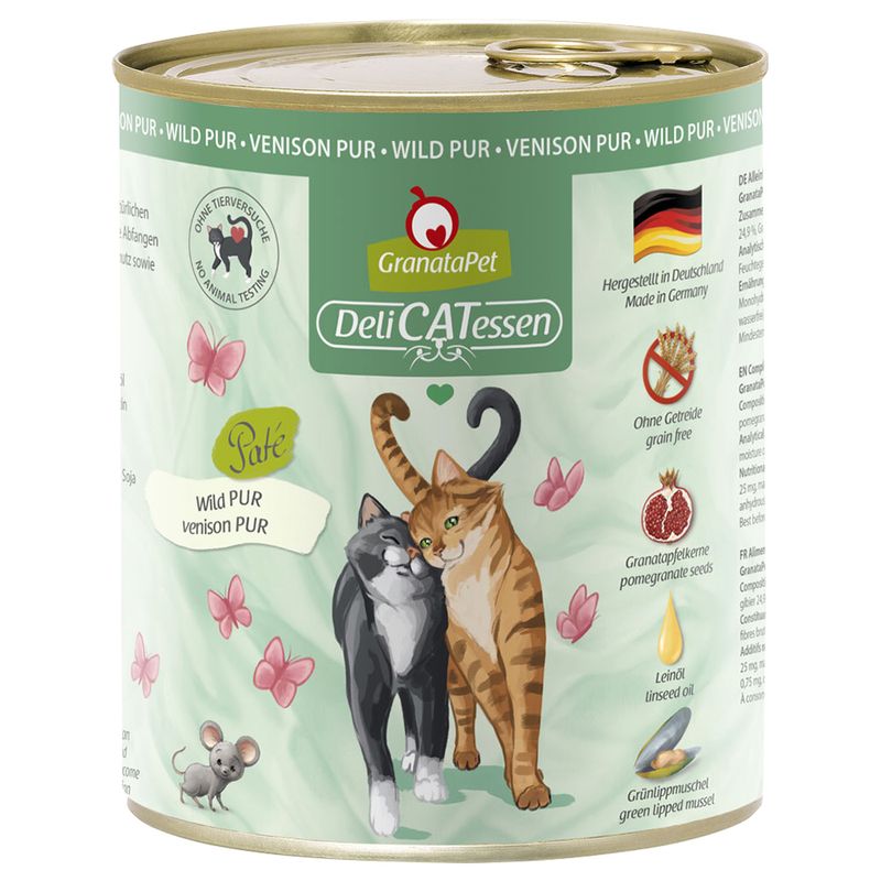 GranataPet DeliCatessen Tasting Pack 6 x 800 g Tasting package I