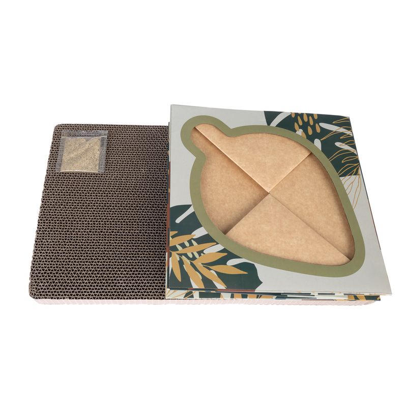 TIAKI Nature Leaf Tunnel for Cats 40 x 30 x 30 cm (L x W x H)