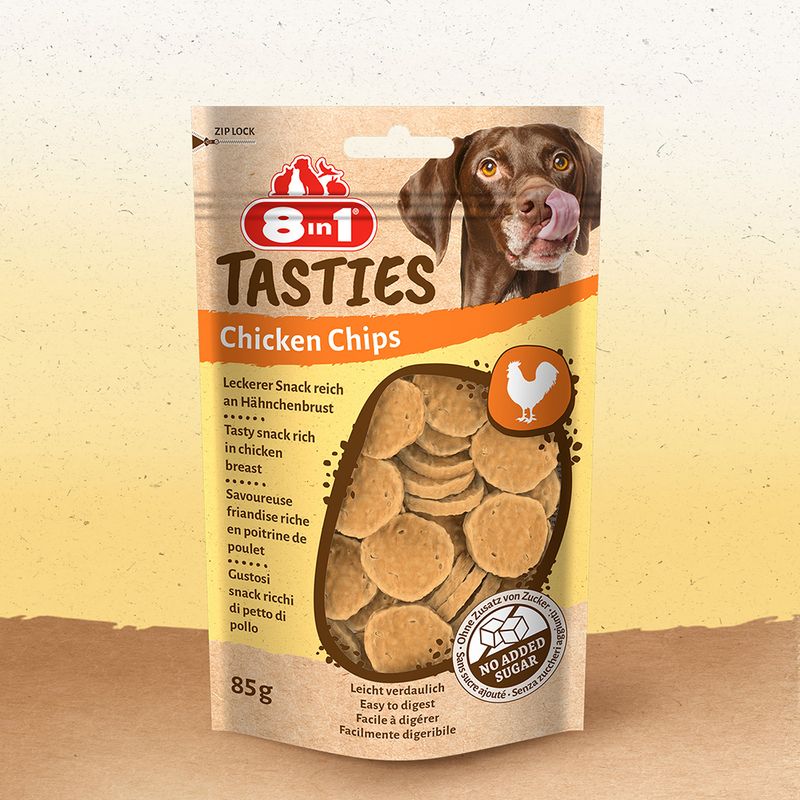 8in1 Tasties Chicken Chips 85g