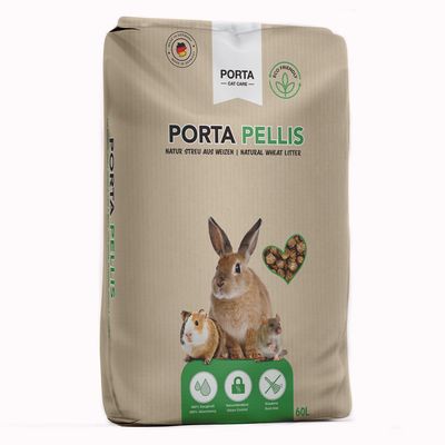 Porta Pellis Straw Pellets 60 litre (approx 25kg)