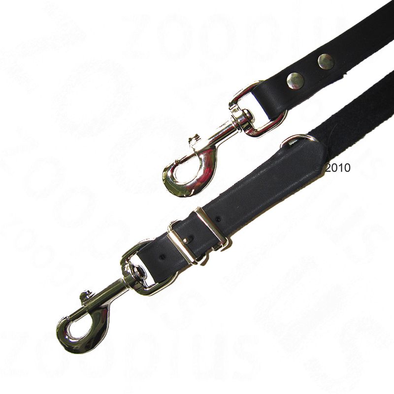 Heim Riveted Dog Lead - Black 240cm
