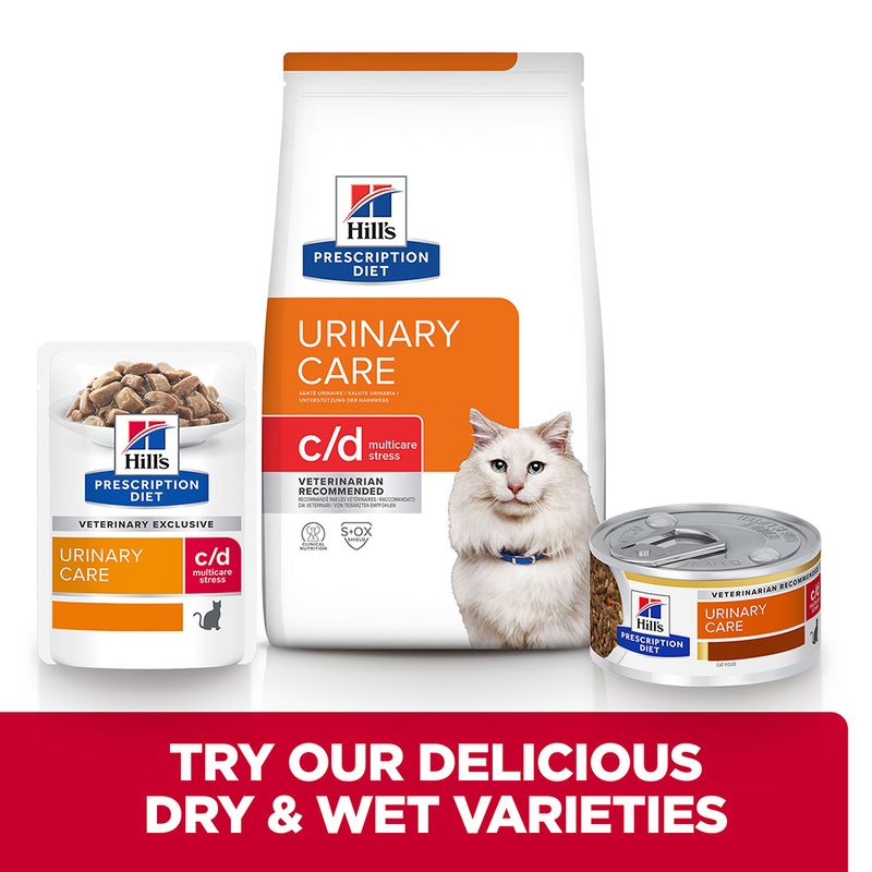 Hill's Prescription Diet Feline c/d Stress Urinary Care - Chicken 1.5kg