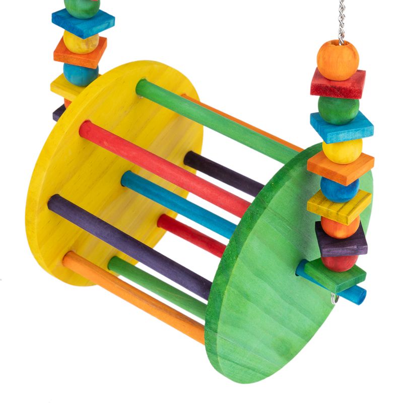 TIAKI Ferris Wheel Bird Swing Size S: 20 x 15 x 6.3cm (L x W x H)