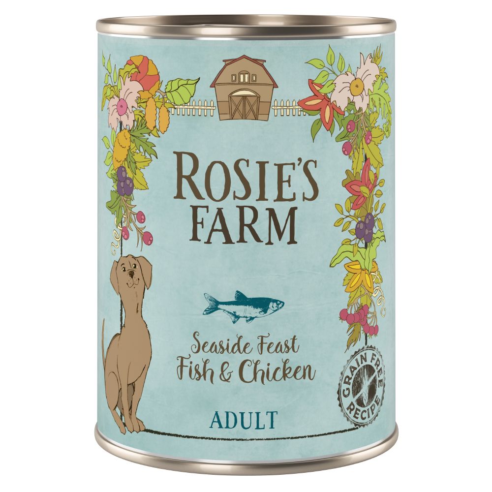 Rosie's Farm Adult Seaside Feast Fish & Chicken 6 x 400g
