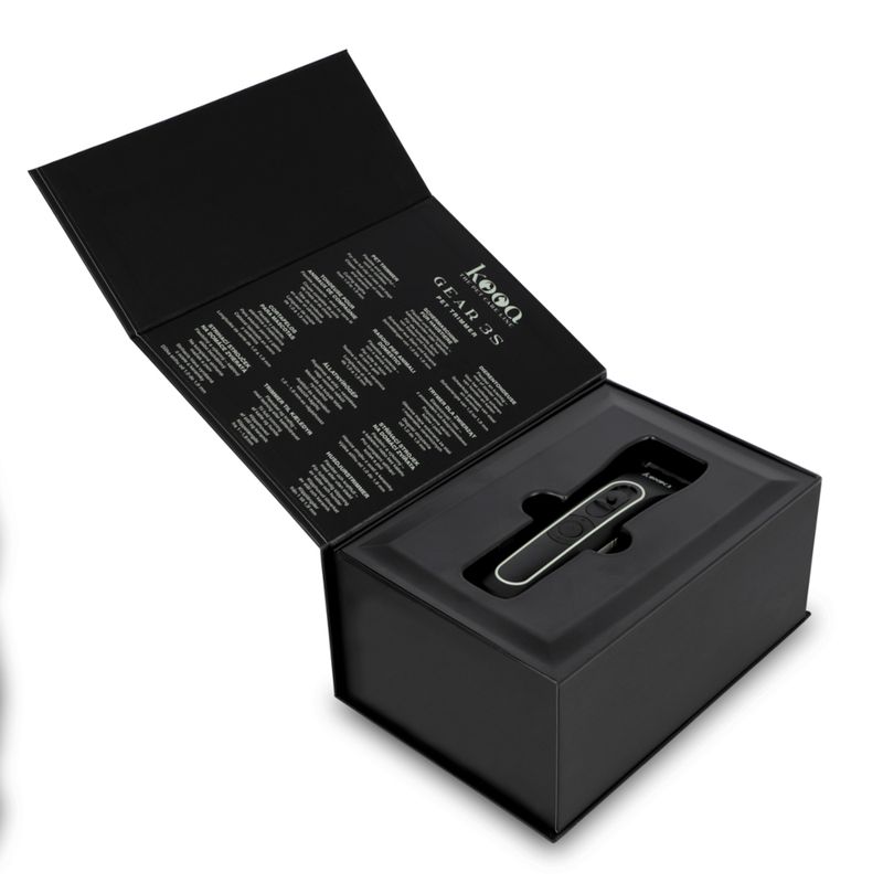 kooa GEAR 3S Battery-Operated Clippers Complete Set