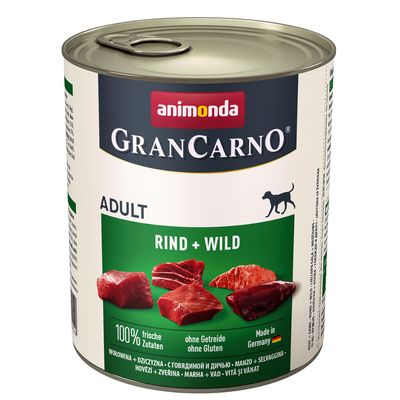 animonda GranCarno Original Adult 6 x 800 g Mix package 3 (3 varieties)