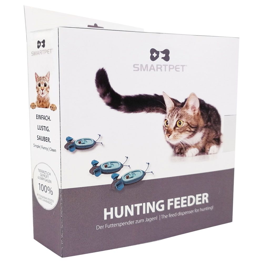 Smartpet Indoor Hunting Feeders 3 Piece Set