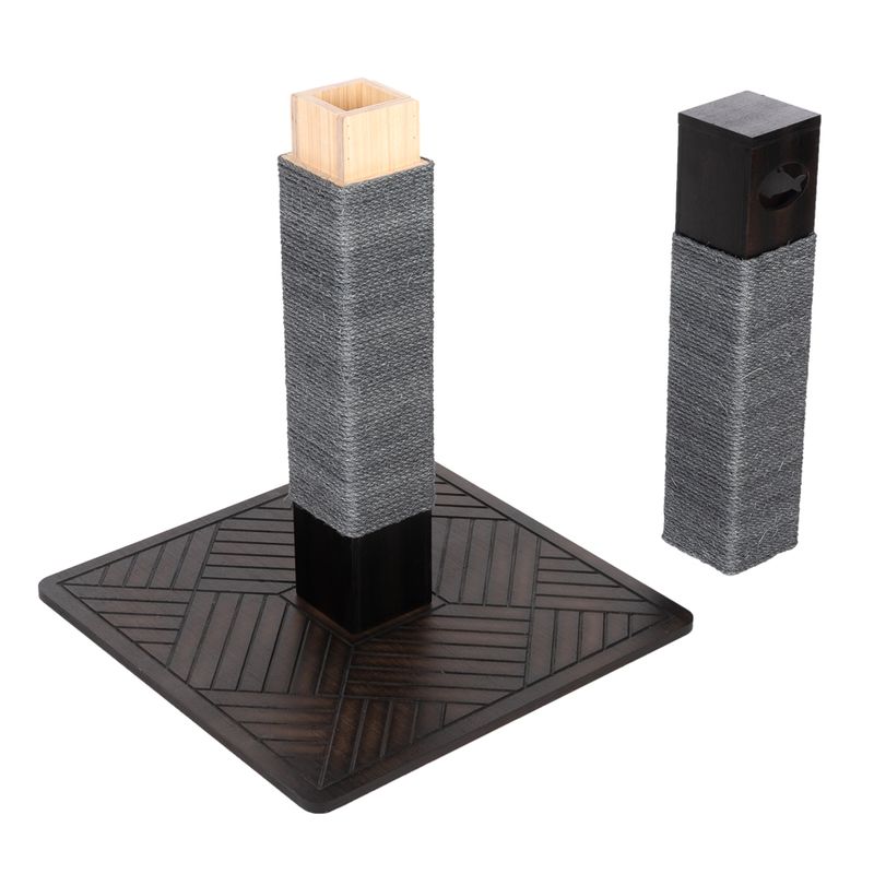 Modern Living Scratching Post Sered dark brown / grey