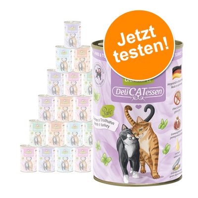 GranataPet DeliCatessen 24 x 400 g tasting pack Game & tuna