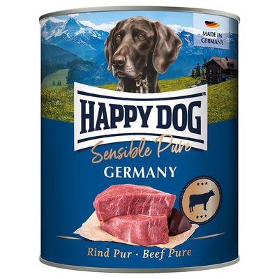 Saver Pack Happy Dog Sensitive Pure 24 x 800 g Germany (pure beef)