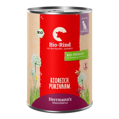 Herrmann's Selection Sensible Saver Pack 24 x 400g Goat with Organic Beetroot & Organic Millet