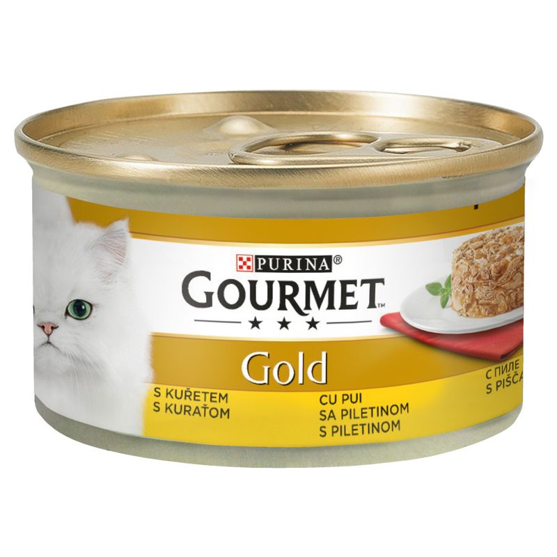 Gourmet Gold Wet Cat Food Jumbo Pack 96 x 85g Tender Chunks in Gravy (96 x 85g)