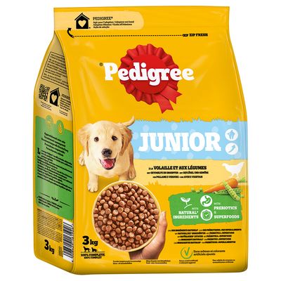 Pedigree Junior Poultry & Vegetables 3kg