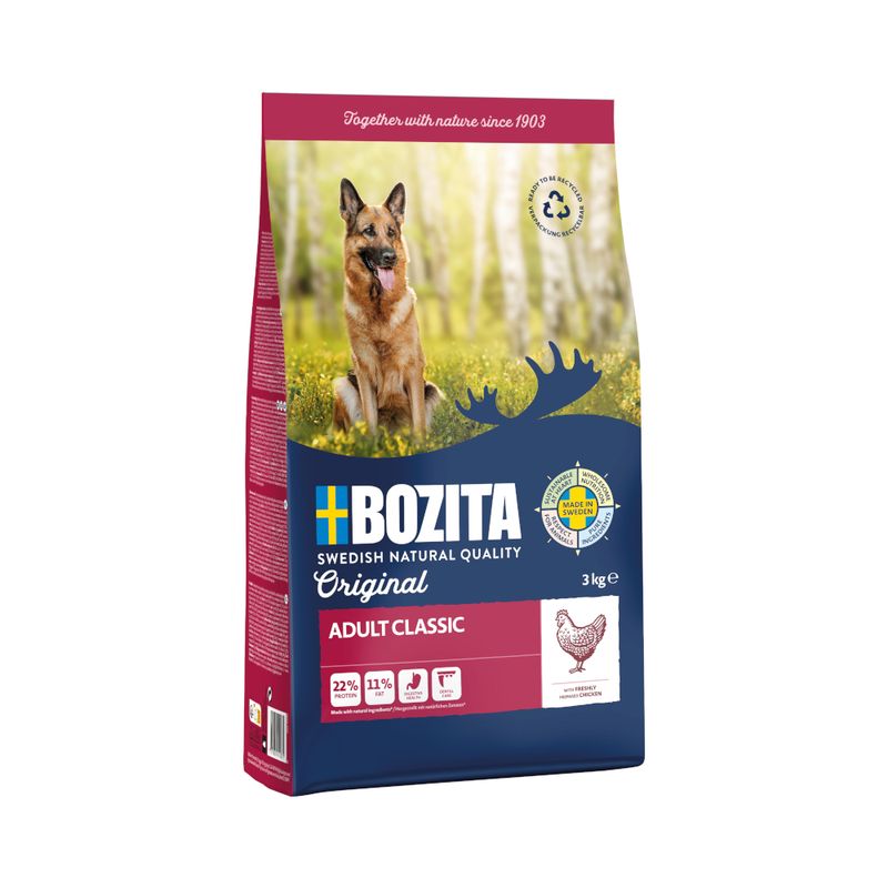 Bozita Original Economy Packs 2 x 3kg Adult Classic