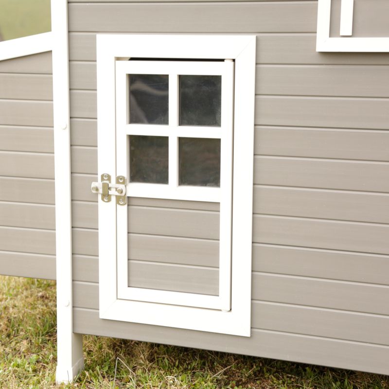 Kerbl Hobbyfarming ECO Plastic Coop Barney for Chickens 137 x 73 x 83cm (L x W x H)