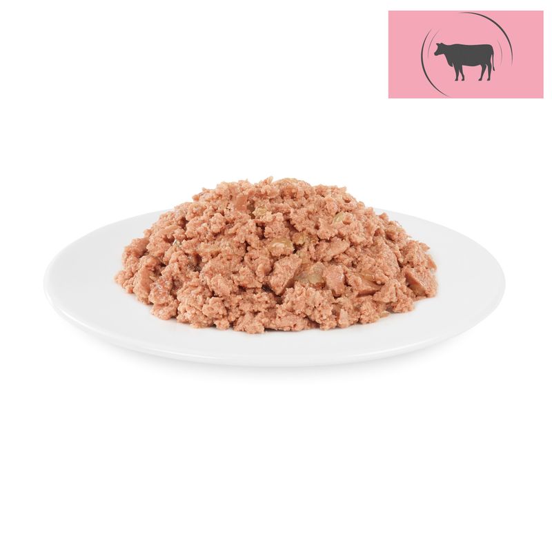 Briantos Fresh Pouch Trial Mix 4 x 100 g Chunks in Gravy (Salmon & Beef)