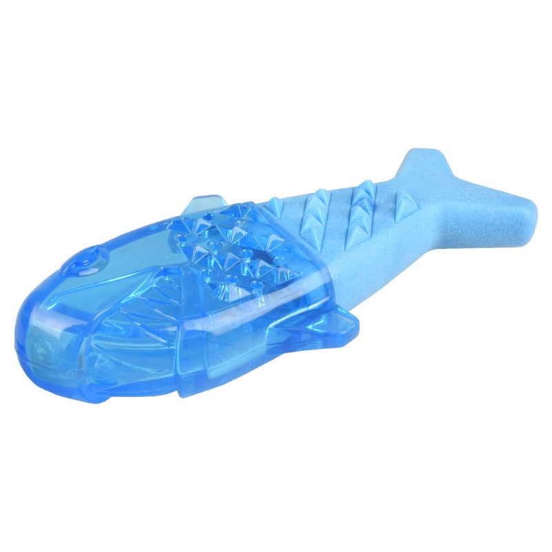 Flamingo Snowy Fish Dog Toy 18 x 8.9 X 3.9cm (L x W x H)