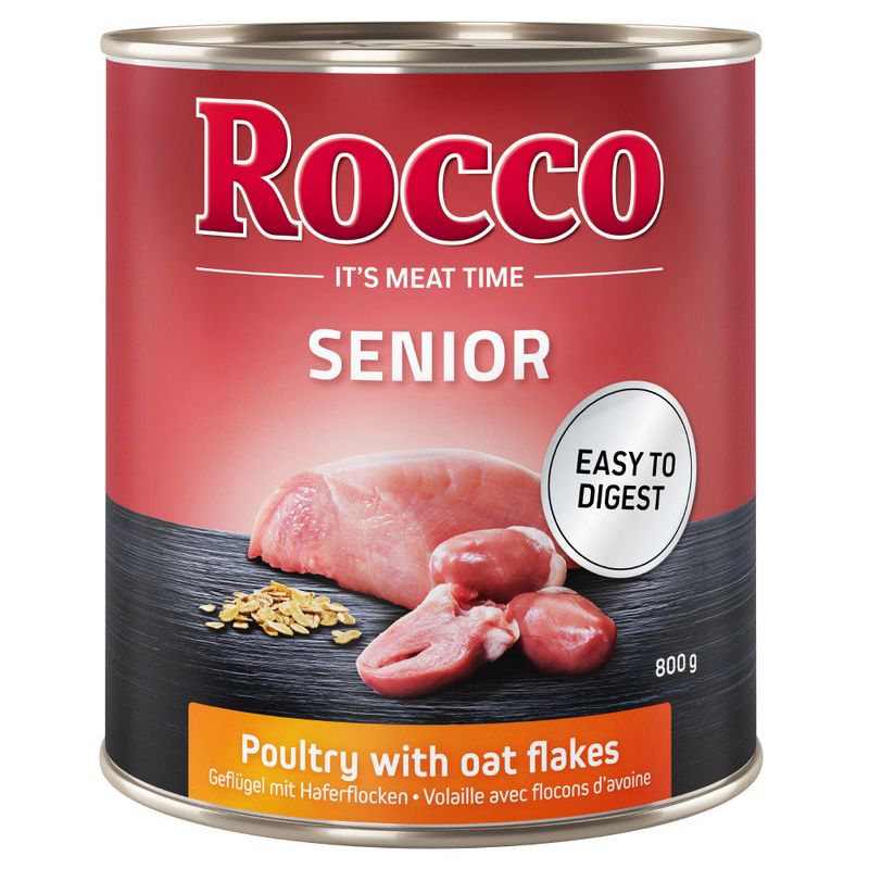 Rocco Senior Saver Pack 24 x 800g Mixed Pack (2 Varieties)