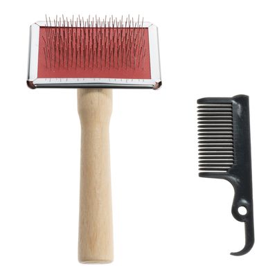 Soft Brush and Brush Cleaner 12 x 5.5cm (L x W)