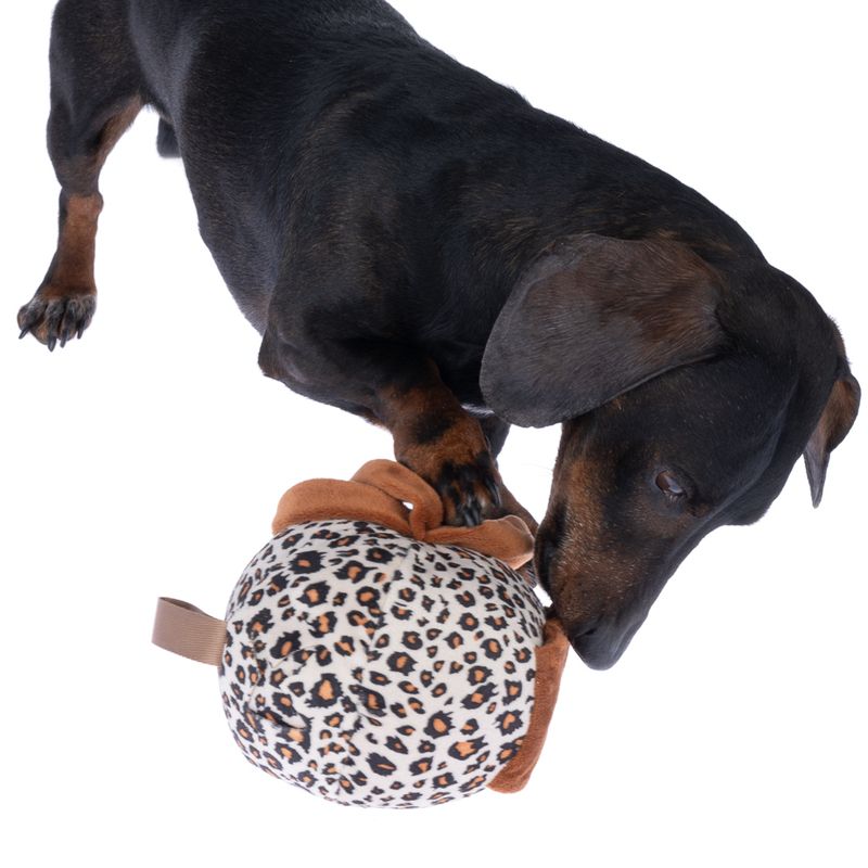 zooplus Basics Leopard Print Treat Ball 1 Treat Ball