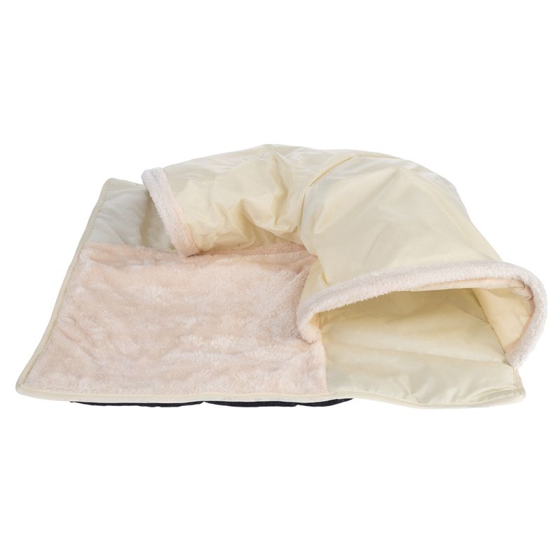 TIAKI Beige Tunnel Mat approx. 68 x 68 x 20 cm (L x W x H)