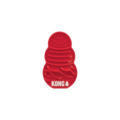 KONG Licks Treat Dispenser Size S: approx. 12 x 7.6 x 3.2cm (L x W x H)