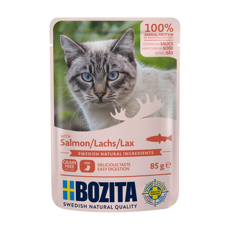 Bozita Chunks in Sauce Pouches 12 x 85g Turkey