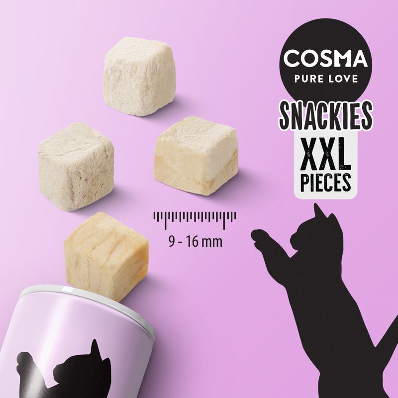 Cosma Snackies XXL Saver Pack Chicken (5 x 30g)