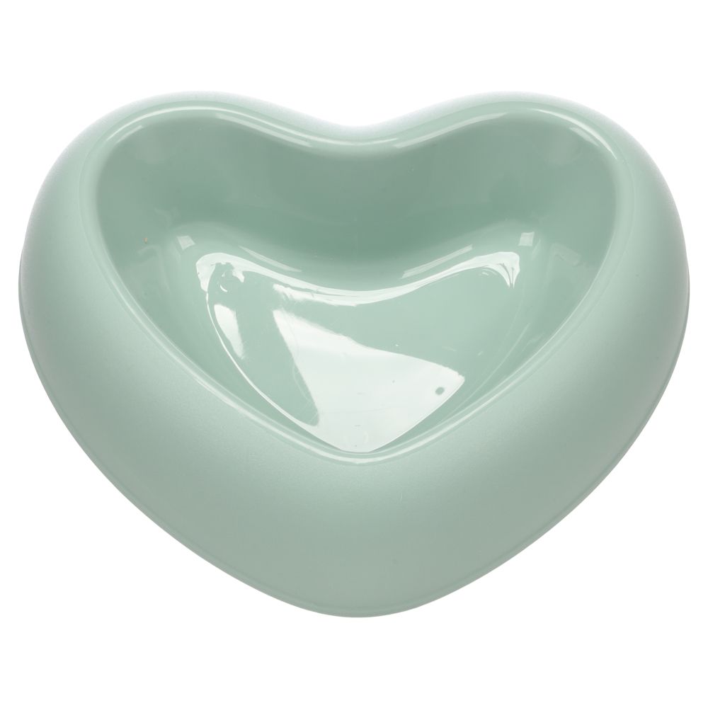 Flamingo Feeding and Drinking Bowl Pandor Heart - Green 250ml