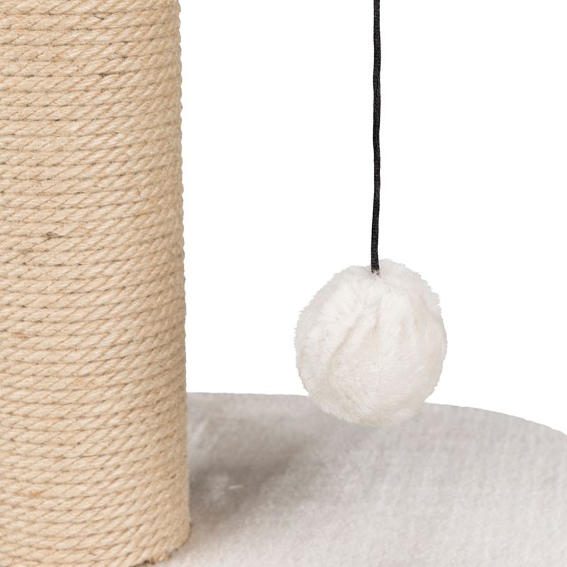 Trixie Mica Scratching Post Light Grey