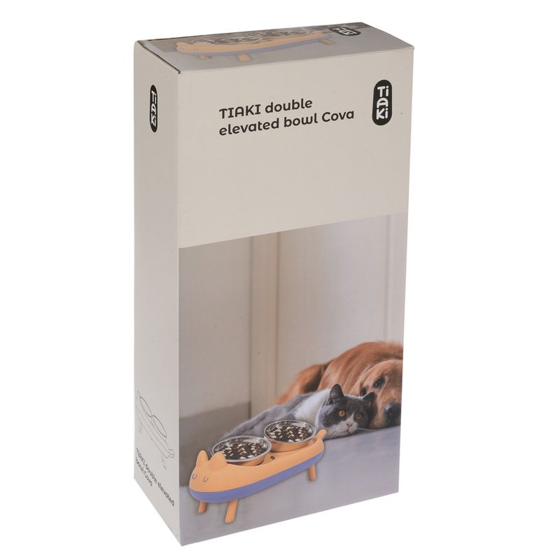 TIAKI Cova Feeding Station 2 x 350ml (diameter 15cm)