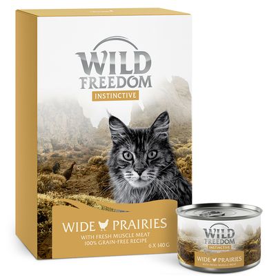 Wild Freedom Instinctive complementary food 6 x 140g Misty Mountains Mixed Pack