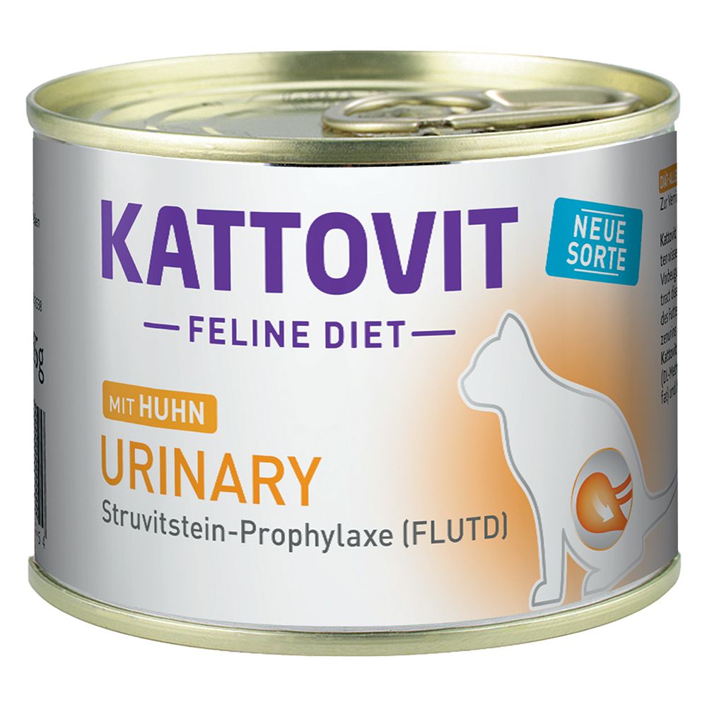 Kattovit Urinary (Struvite Stone Prophylaxis) Chicken (6 x 185g)