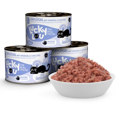 Lucky Lou Sterilized 6 x 200 g Poultry