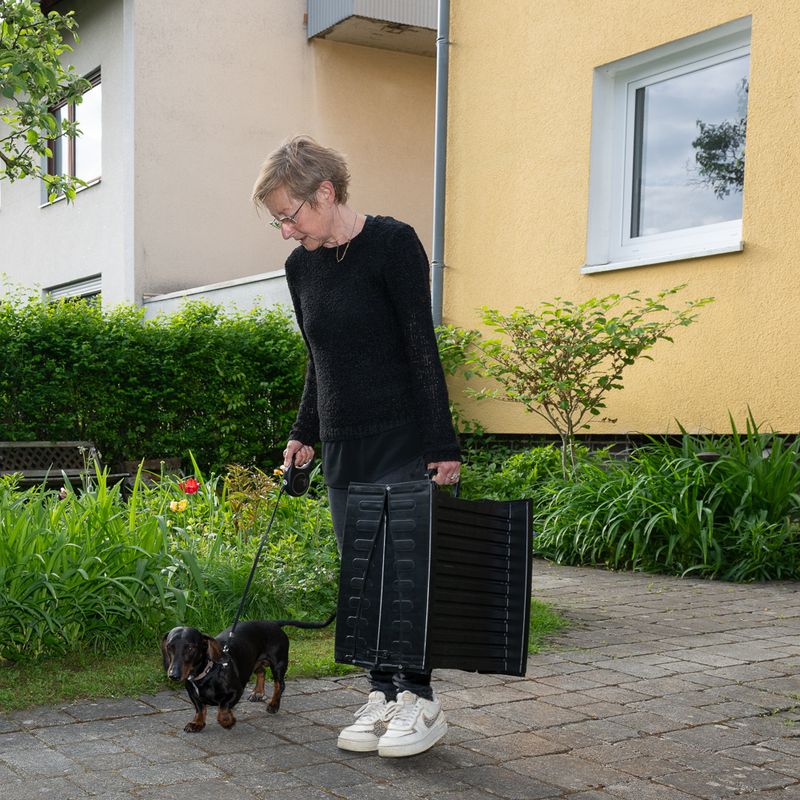 TIAKI Plastic Dog Ramp 153 x 40 x 12.5 cm (L x W x H)