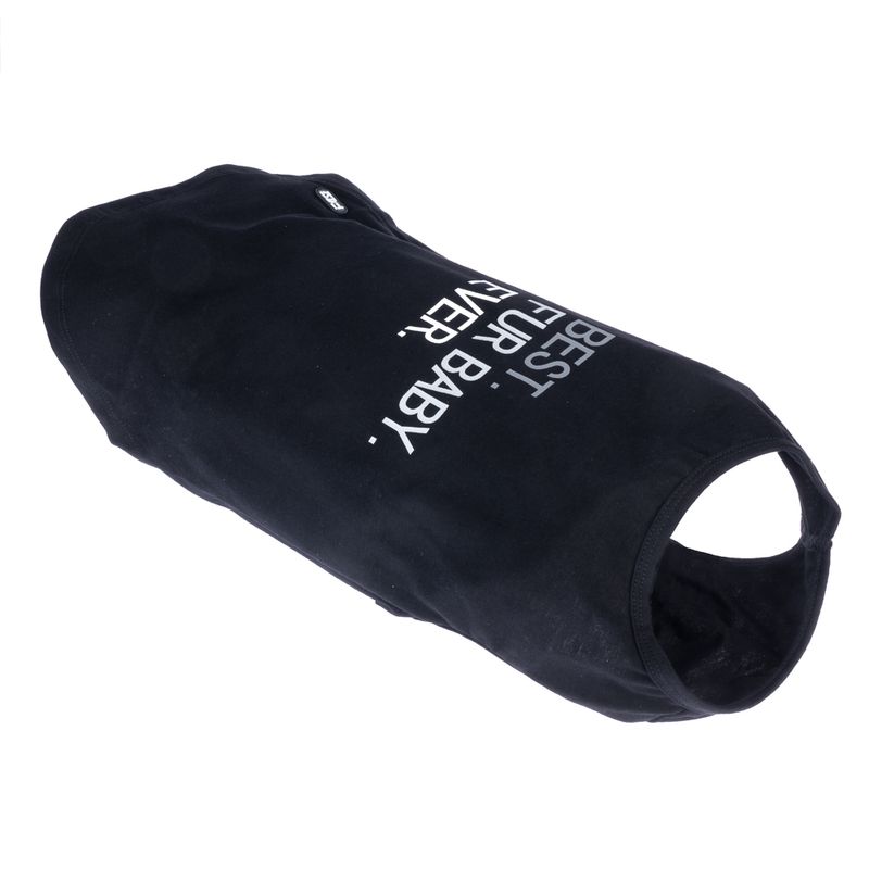 TIAKI Pet & Parent Pyjamas - Black Dog Shirt: Small (30cm back length)