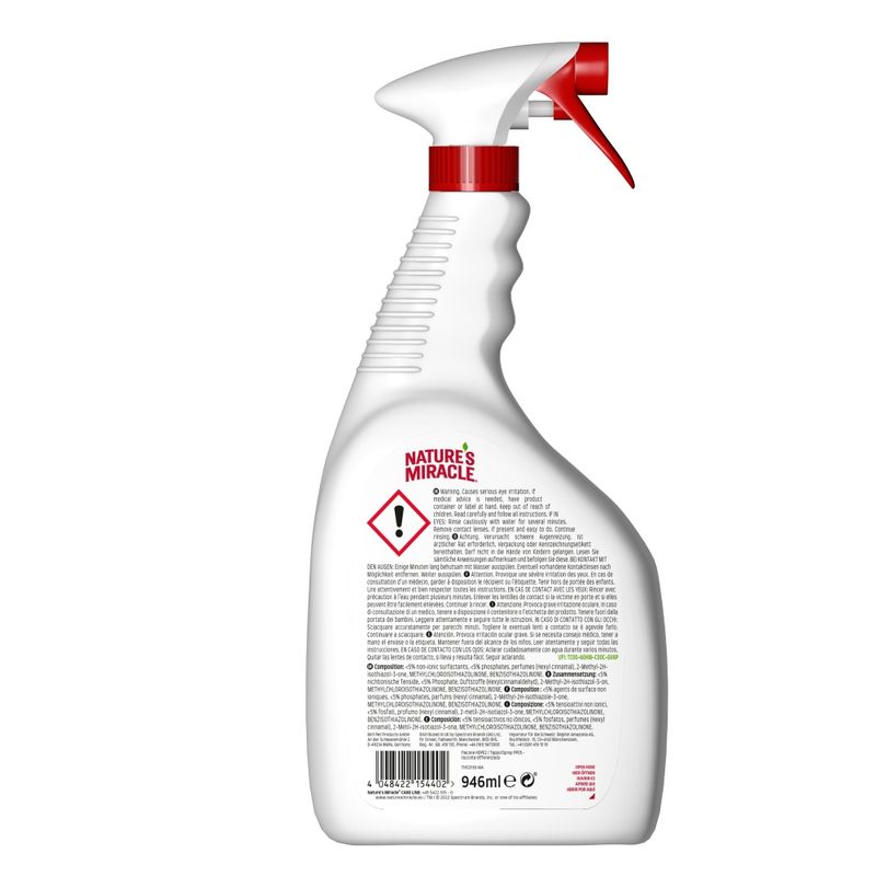 Nature's Miracle Dog Stain and Odour Remover 946ml