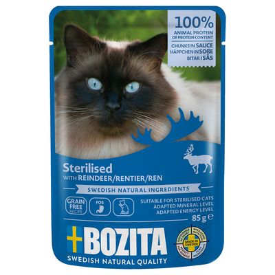 Bozita Sterilised Chunks in Sauce 12 x 85g Poultry