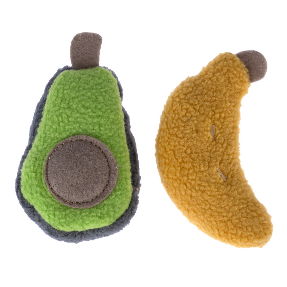 Modern Living Arucas Avocado & Banana Toy Set Set of 2: Avocado & Banana