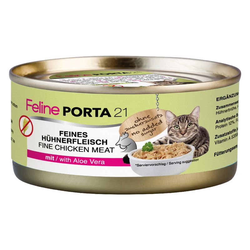 Feline Porta 21 - 6 x 156g Chicken Pure