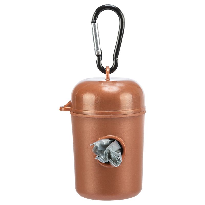 Trixie Dog Dirt Bag Dispenser, Plastic Dispenser + 2 Rolls (20 bags per roll)