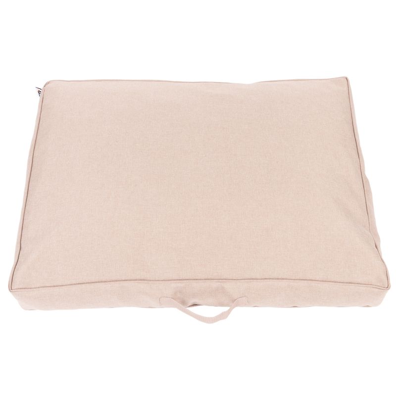 TIAKI Memory Foam Dog Mattress - Beige S: 80 x 60 x 17cm (L x W x H)