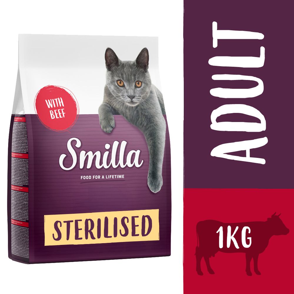 Smilla Adult Sterilised - Beef 1kg
