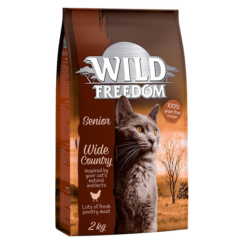 Wild Freedom Grain-Free Dry Cat Food Economy Pack 3 x 2kg Kitten \