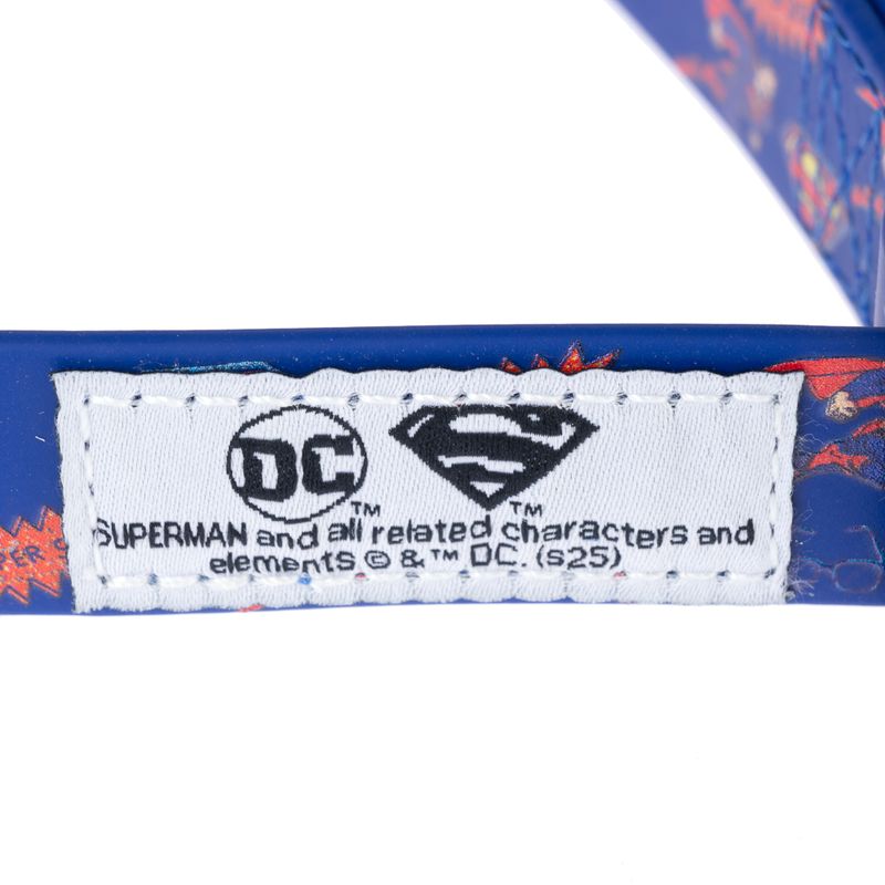 DC Superman Collar - Blue Size S: Neck Circumference 25 - 36 cm, Width 20mm